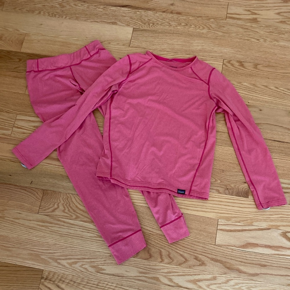 Patagonia Kids XL (14) Pink Capilene Badelayer